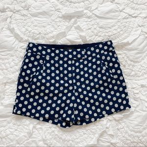 J. Crew Dot Shorts